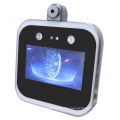 3D camera face recognition screening time attendance system with thermal scanner hand sanitizer temperature kiosk